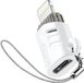 XO, OTG-adapterkabel Micro USB naar Lightning, Blanc