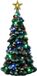 Lemax Sapin de Noël enneigé 16,5 cm - Avec lumière