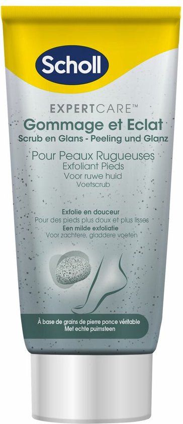 Scholl ExpertCare Scrub & Glans Voetscrub 75ml