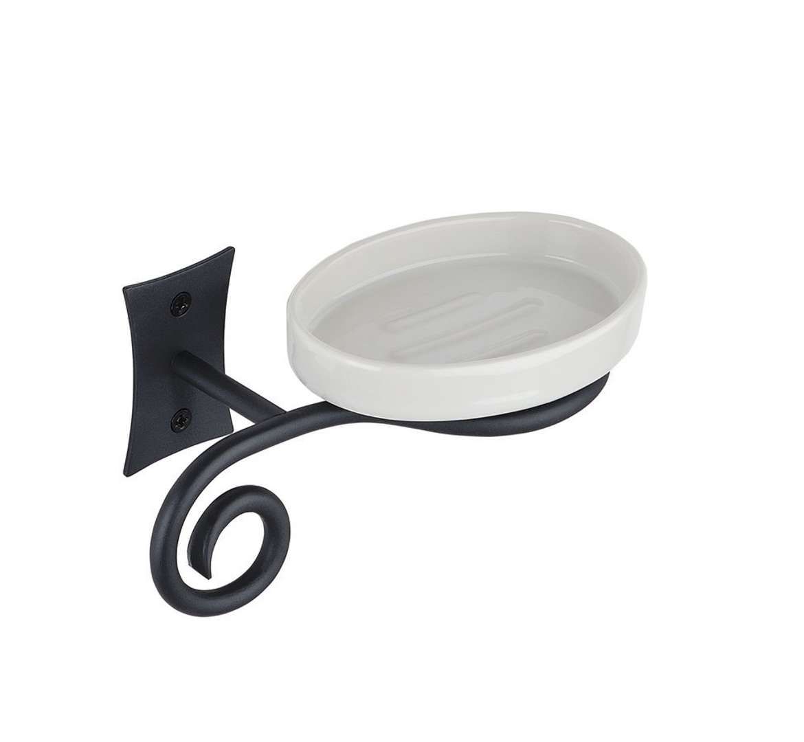 Sapho Rebecca - Zeepschaal met houder - Wit - CC002