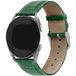 Strap-it Samsung Galaxy Watch 6 - 40mm leather crocodile grain band (groen)