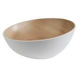 APS 84922 schaal "FRIDA", wit/beige, melamine, 1,6 L, 25 cm x 11 cm