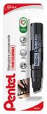 Pentel N50XL permanente marker punt reuzenbeitel zwart 1 stuk
