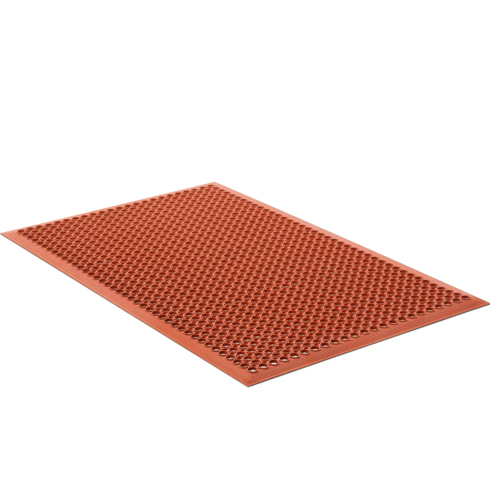 ulsonix Rubberen mat - 153 x 92 x 1 cm - rood