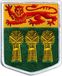 Patchion Wapen van Saskatchewan - Patch met magnetische achterkant - Geborduurde patch/badge/embleem