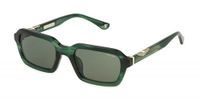 SUNGLASSES Police SPLL14 Verde striato lucido 53/21/145 MAN Zonnebrillen