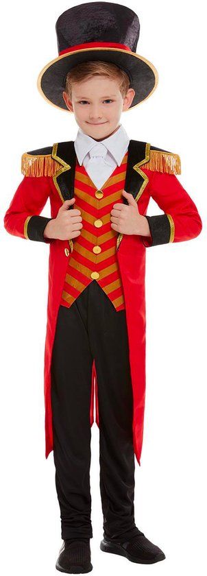 Ringmaster Circus Kostuum Jongen - Maat M