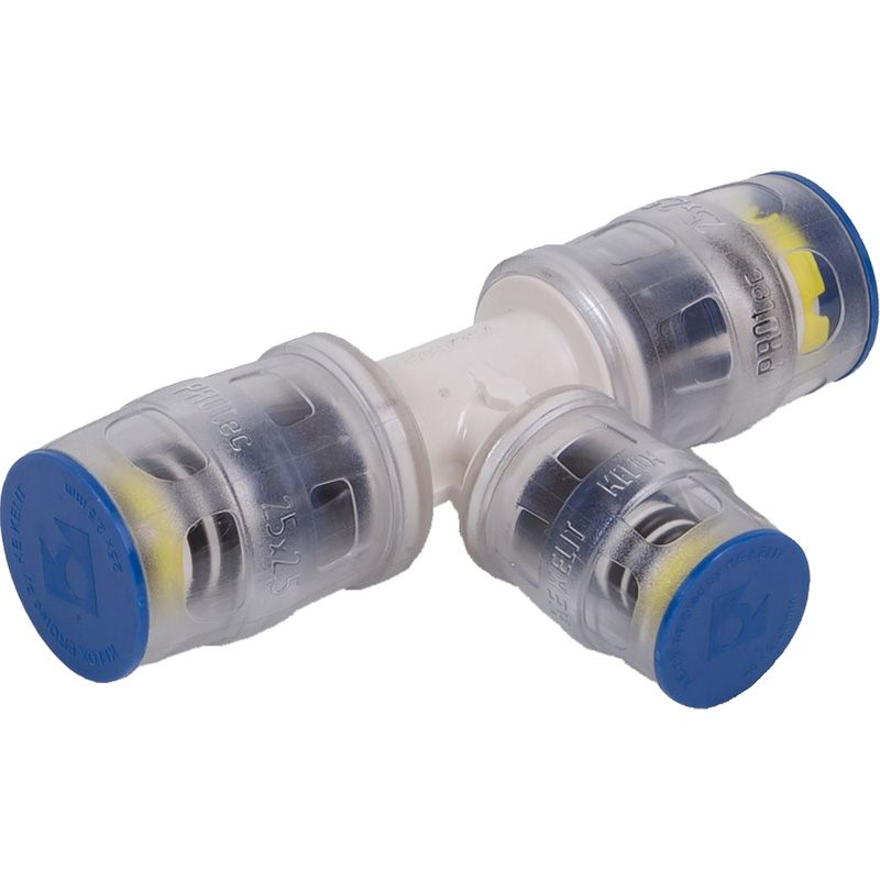 Ke Kelit Kelox Protec Pushfit T-stuk verloop 20x20x16mm