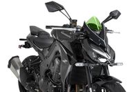 Puig 22776V Naked New Generation Sport en aerodynamisch van 3 mm dik acryl met verhoogd design voor betere bescherming en een goed zicht, groen