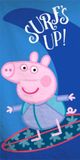 Peppa Pig Surf badhanddoek, strandhanddoek 70x140cm