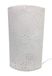 Gilde Tafellamp bloemen design - van porselein wit met gatpatroon H 28 cm