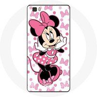 Maniacase Etui voor Huawei P8 Minnie Mouse Schattig Roze Cartoon