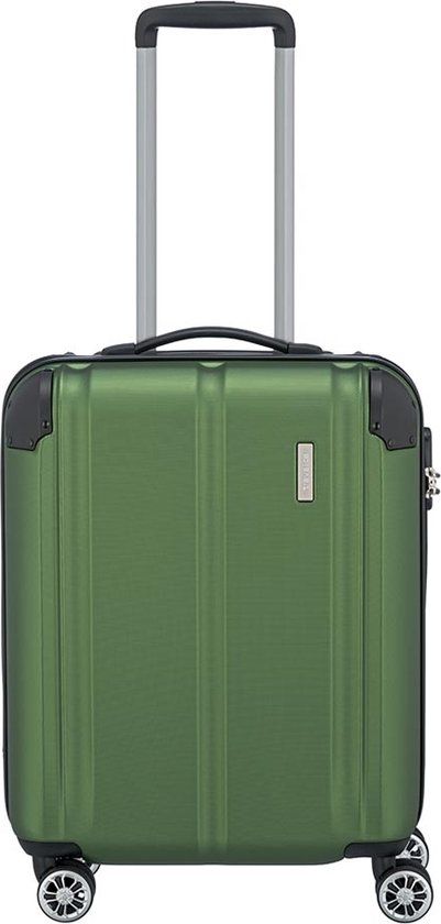 Travelite City - Handbagage Trolley - 55x40x20 cm - Groen