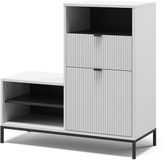 Vicco Eliza Schoenenbank – 100 x 98.5 cm met deur en lade Wit
