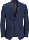JACK&JONES JPR MARTIN SUMMER BLZ LINEN BLEND NO06 SN Heren Colbert Dark Navy Katoenmix Linnen 48