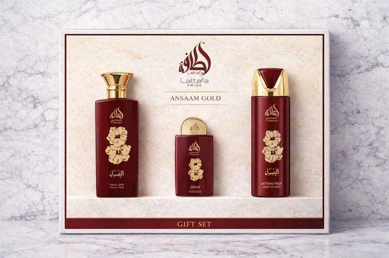 Lattafa Pride Ansaam Gold Eau de Parfum Giftset