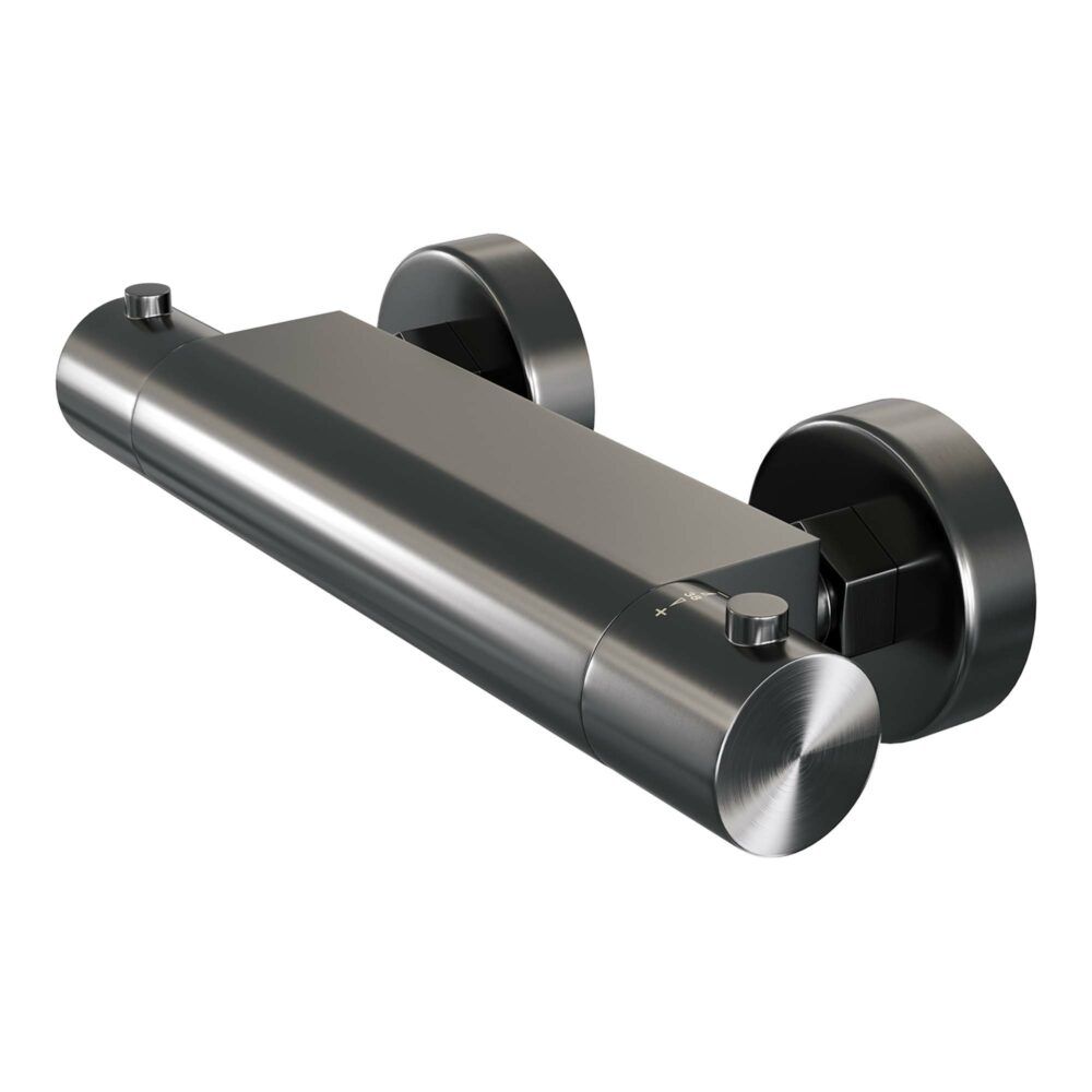 Brauer Gunmetal Edition Opbouw Douchekraan - Gunmetal - Messing - 8720359381828