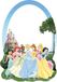 Disney Princesses kinderkamerspiegel kinderen