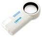 Loupe avec grossissement asphérique 11x, éclairage LED et lampe de poche