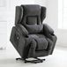 COMHOMA Fauteuil électrique inclinable avec fonction massage - Gris