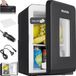 Tectake® Mini-Autokoelkast - Draagbare minibar 14L - Koelen en verwarmen - 12V + 220/240V