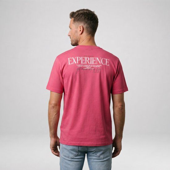 Cars Jeans T-shirt Kahle Heren XXL Rood