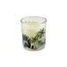 Homéa Decoratieve glazen kaars Garden d'Eden D7 x 8 cm geur exotische zachtheid