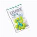 Uvex Gehoorbeschermingsdoppen X-Cap 2125351 Groen, Blauw, Grijs SNR 24 dB (21258) – L (60 stuks)