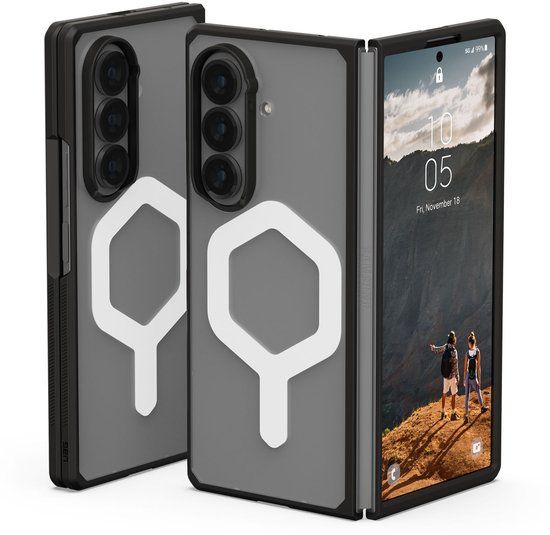 Urban Armor Gear UAG [U] Mouve Backcover geschikt voor MagSafe geschikt voor Samsung Galaxy Z Fold 7 - Ice