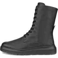 Ecco Nouvelle Limestone Women's Lace-up Boot - Black - Size 37