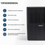Merkloos Luchtbevochtiger Koude verdamping 5 liter Tot 29 m² 2 watt