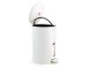 Dcg White vuilnisemmer PoLIP WOOLITEropilene wit lt11 borstels en mappen, kunststof