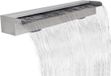 vidaXL Cascade de piscine rectangulaire 90 cm acier inoxydable