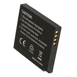 SilverHT NANOHOOP 40539 - camera's voor panasonic DMW-BCK7 accu 800 mAh, zwart