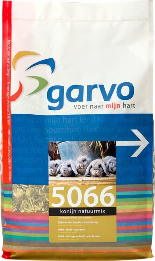 Garvo Konijnenvoer Natuurmix 3 kg