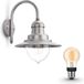 Philips Hue Raindrop Wandlamp voor Buiten (Zink) - Buitenlamp - E27 - Warmwit Licht - Hue White Filament