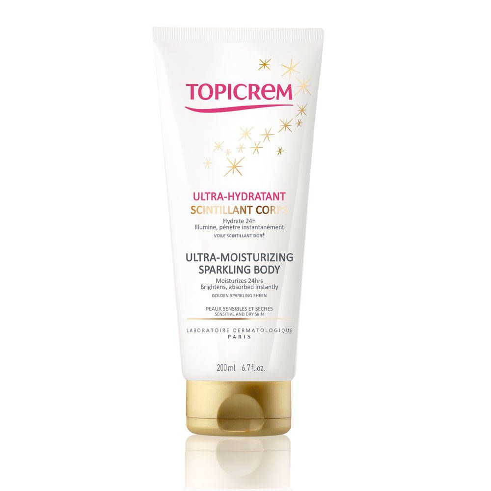 Topicrem Ultra Hydraterende Schitterende Lichaamscrème - 3700281702880