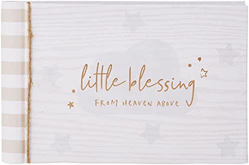 C.R. Gibson Little Blessing Baby Brag Book Photo Album - 7.25" x 4.5"