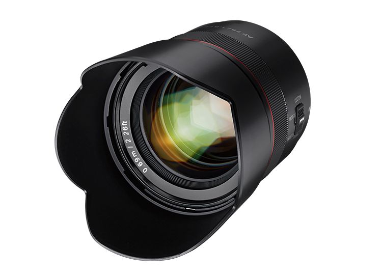 Samyang AF 75mm f/1.8 FE Lens for Sony E-mount - Black