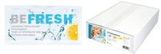 HELLMA Felma befresh lingettes rafraîchissantes parfum citron en boîte (400 pièces)