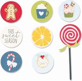 Sizzix Framelits snijmal with stamps Dessert treats
