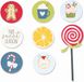 Sizzix Framelits snijmal with stamps Dessert treats