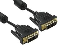 RS PRO DVI-kabel A DVI-D Single Link - stekker B DVI-D Single Link - stekker, 10m PVC zwart