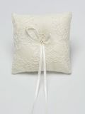 Bianco Evento K5 coussin de mariage en dentelle