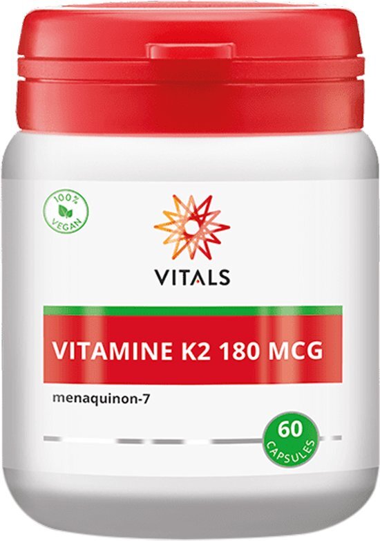 Vitals Vitamine K2 180mcg Capsules