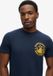 Superdry Outdoor-T-shirt met print Heren navy marl XL