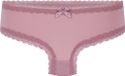 Hunkemöller Dames Lingerie Brazilian v-shape London - Roze - maat L