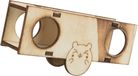 Trixie Balançoire en bois - Jouets - 17x5x7.5 cm Flammé