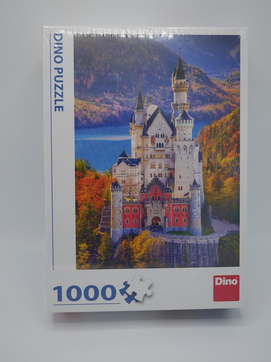 Dino Puzzel met 1000 puzzels: Château de Neuschwanstein