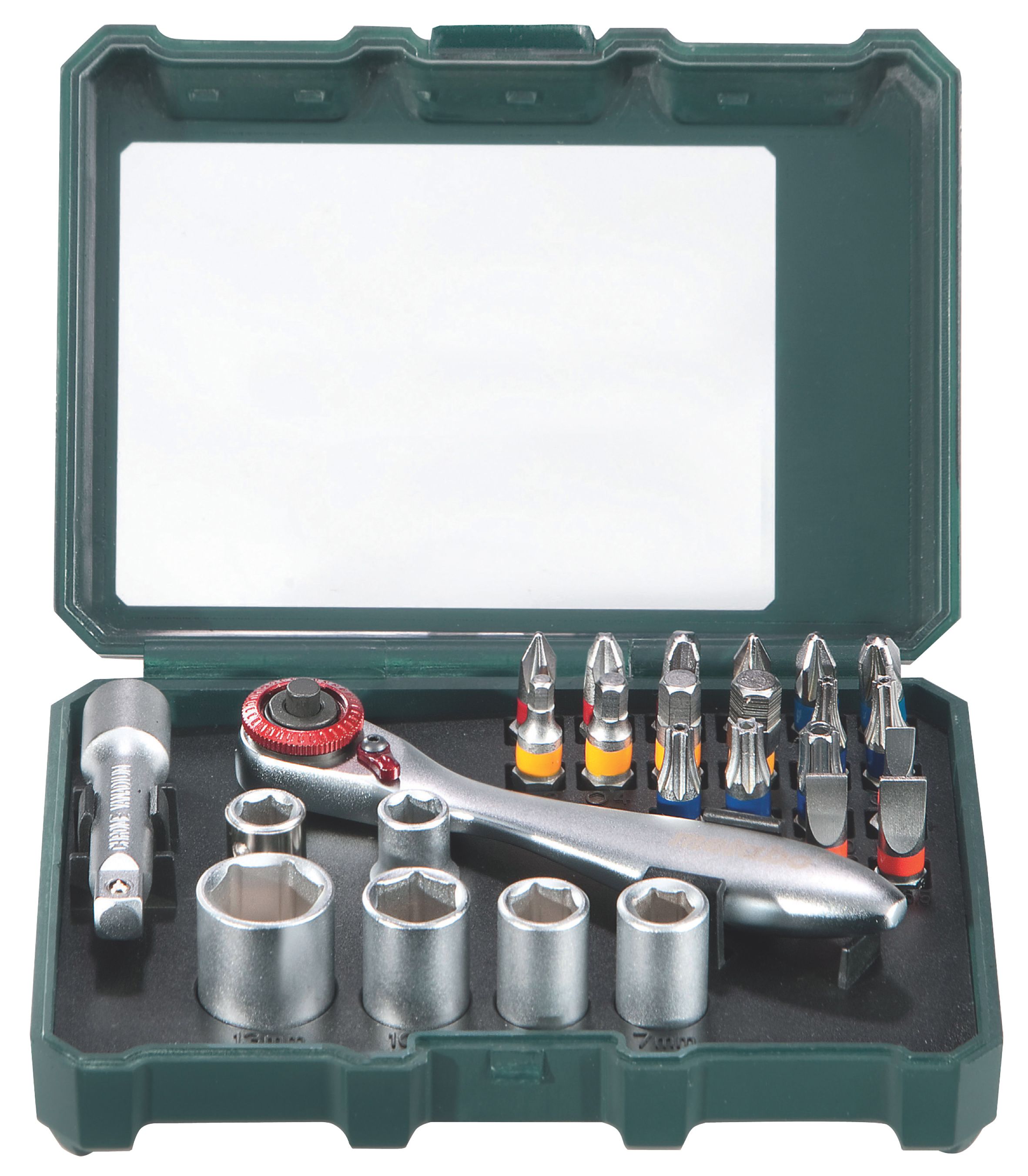 Metabo Schroefbit en Ratelset 26 Delig